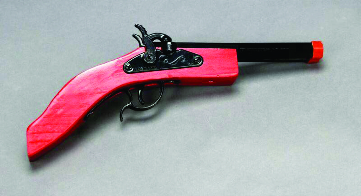 2001B Hex Double Barrel Pistol (Red)